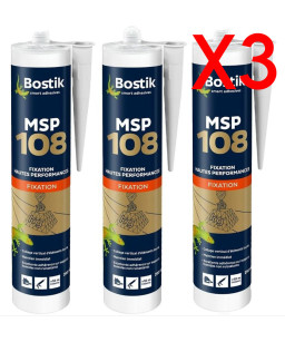 Mastic blanc Bostik MSP 108