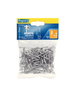 Rivet standard Alu Ø4x12mm