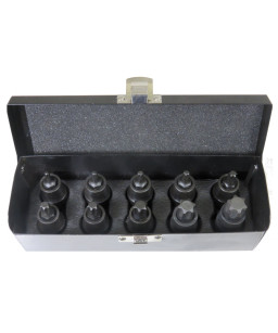 Coffret 10 douilles TORX 1/2"