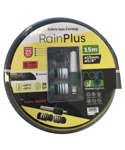 Batterie tuyau d'arrosage...