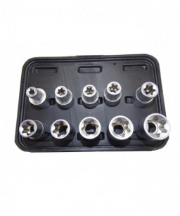 Coffret douilles torx...